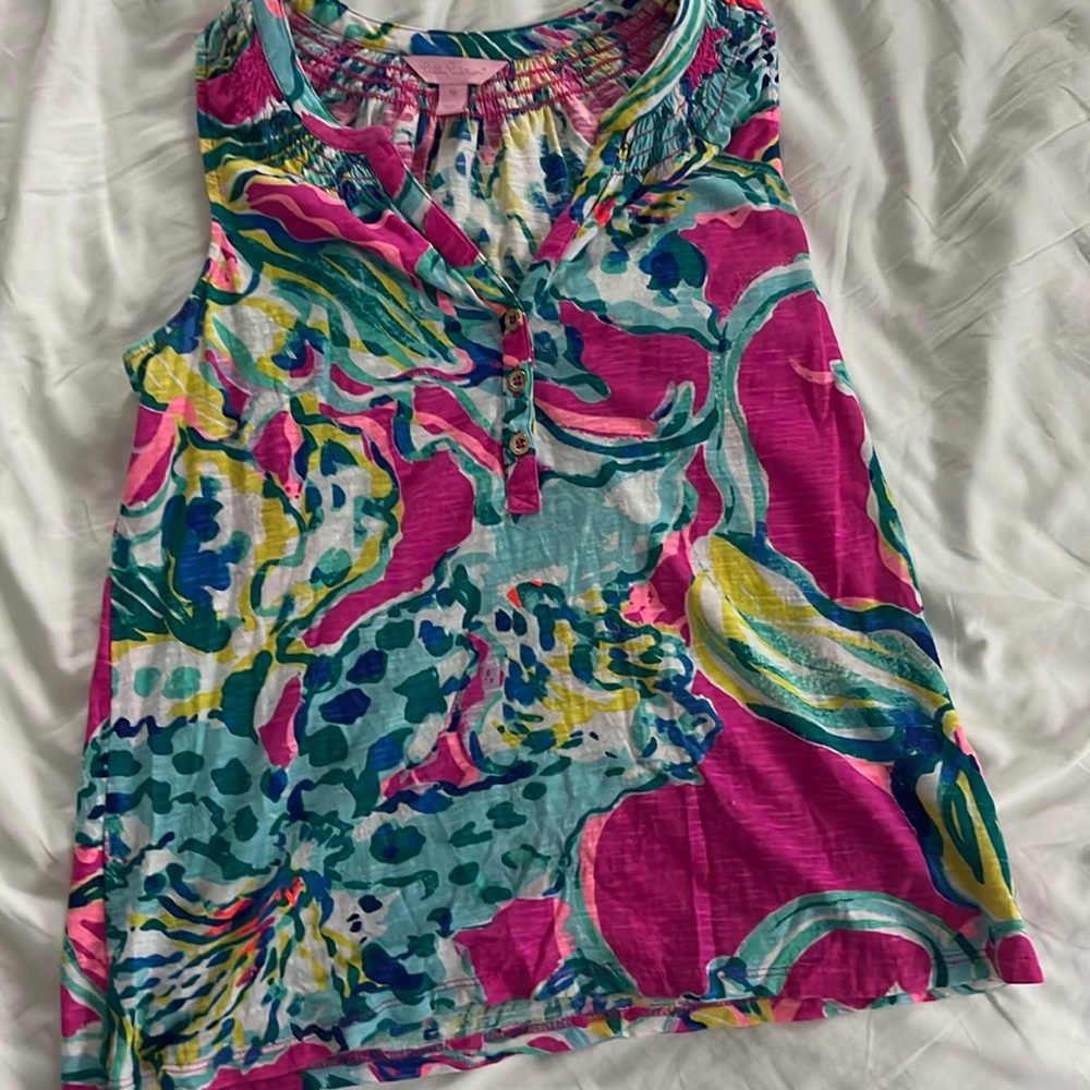 Illy Pulitzer essie shirt sz xs